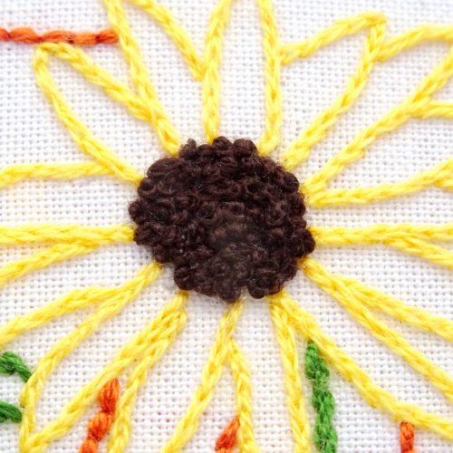 Maryland Flower Hand Embroidery Pattern {Black-Eyed-Susan} - Wandering ...