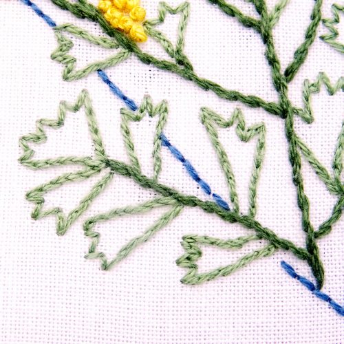 Nevada Flower Hand Embroidery Pattern {Sagebrush} - Wandering Threads ...