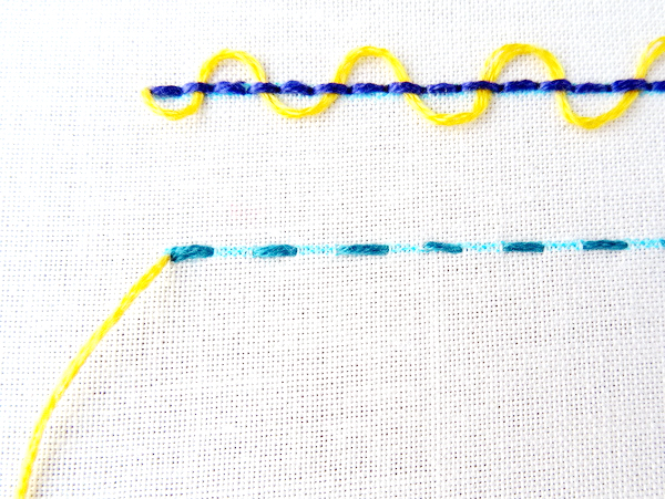 Whipped and Woven Embroidery Stitches Tutorial - Wandering Threads ...