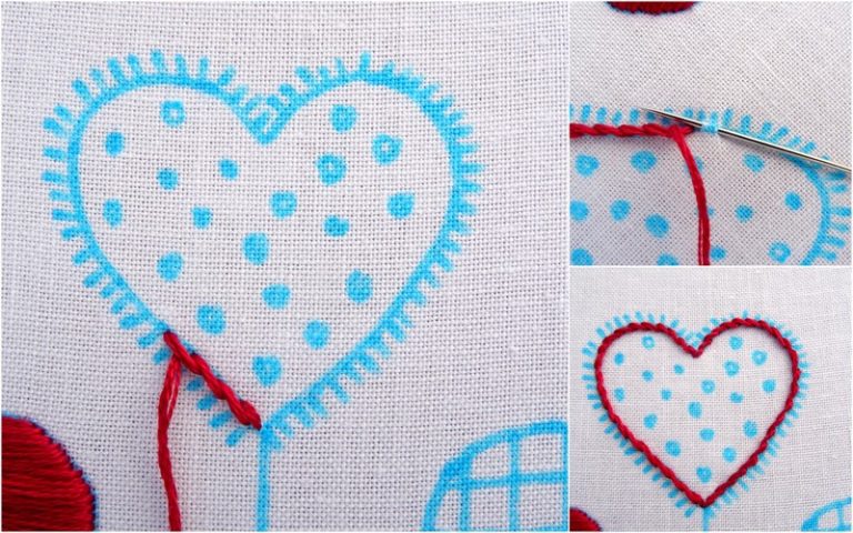 5 FREE Heart Embroidery Patterns {DIY Tutorial} - Wandering Threads ...