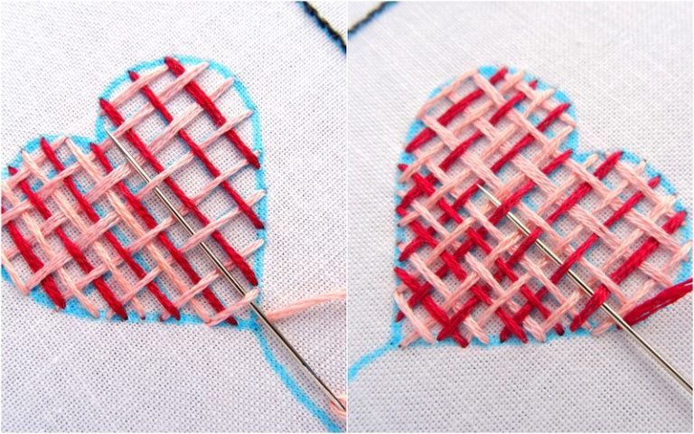 5 FREE Heart Embroidery Patterns {DIY Tutorial} - Wandering Threads ...