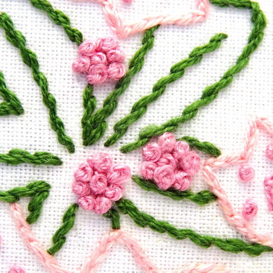 Pennsylvania Flower Hand Embroidery Pattern {Mountain Laurel ...