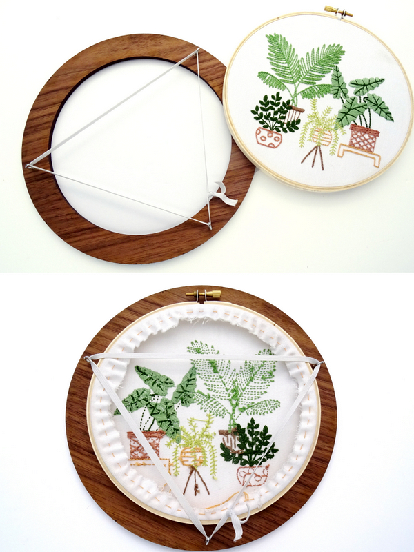 How to Frame Embroidery: The Easy Method - Wandering Threads Embroidery