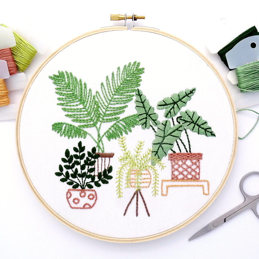 The easiest way to transfer an embroidery pattern is so simple - you just  print, peel, stick,…