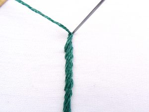 Rope Stitch Embroidery Tutorial - Wandering Threads Embroidery