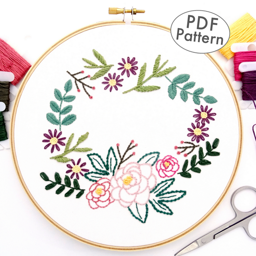 peony-wreath-hand-embroidery-pattern-wandering-threads-embroidery
