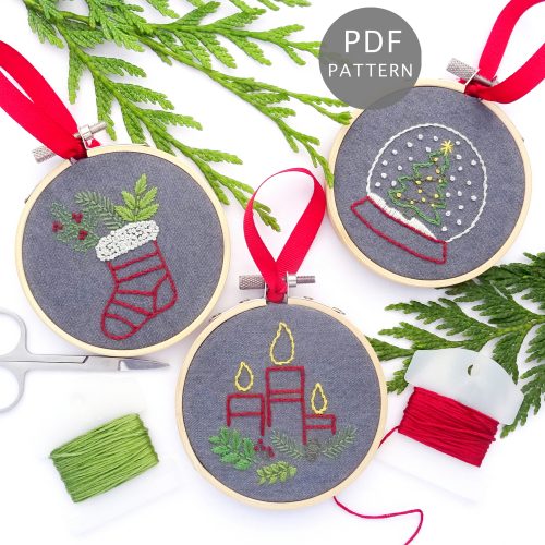 Holiday Patterns Archives - Wandering Threads Embroidery